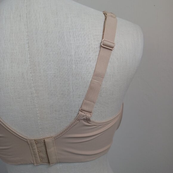 Bali Bra Comfortlite Smoothing Neutral Nude Adjustable Back Strap Women 40DD NEW - Picture 8 of 13